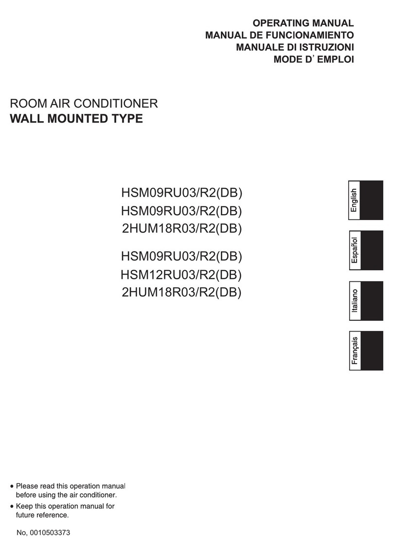 Haier HSM09RU03, HSM12RU03, 2HUM18R0 User manual