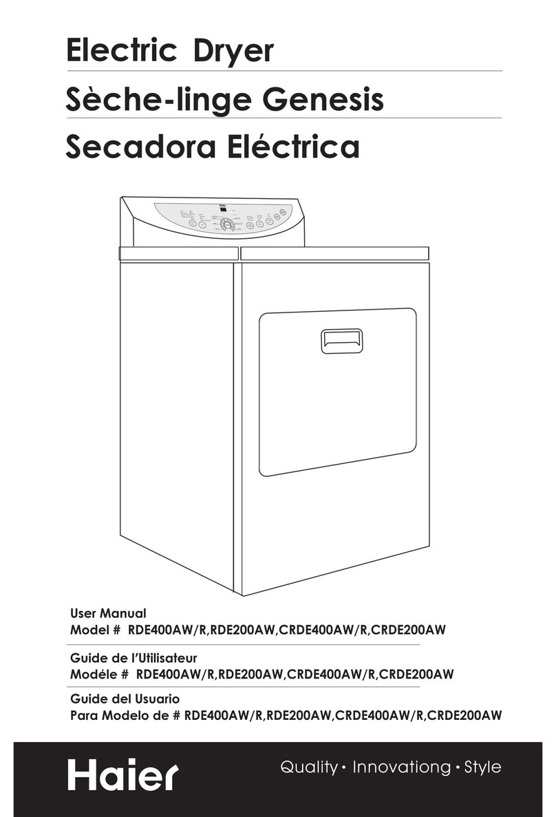 Haier CRDE400AW user manual