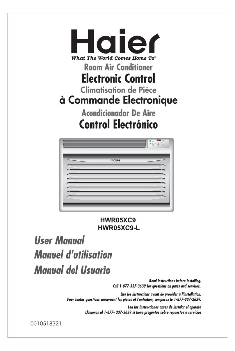 Haier HWR05XC9 user manual