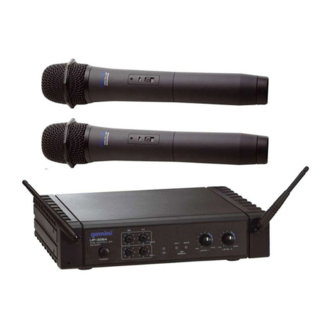 Gemini UF-1064, UF-1264, UF-2064, UF-8264 User manual