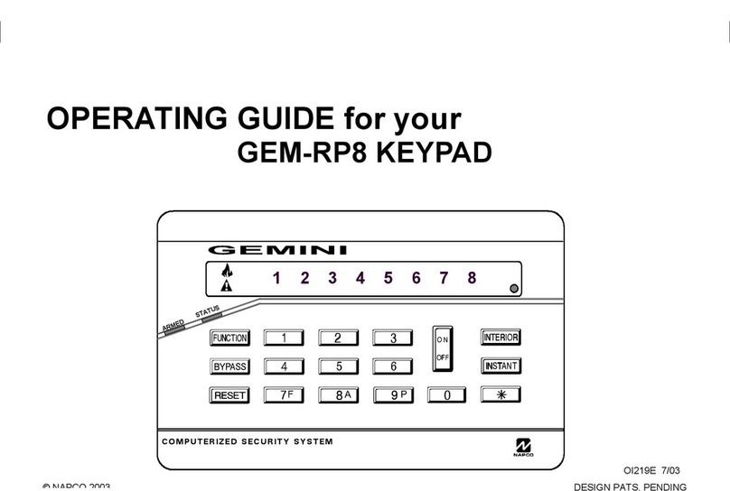 Gemini GEM-RP8 User manual