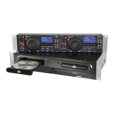 Gemini CDX 2400 User manual Gemini CDX 2400 User manual
