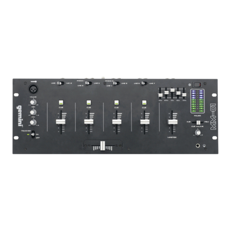 Gemini MM-01 4U 19" Operation manual