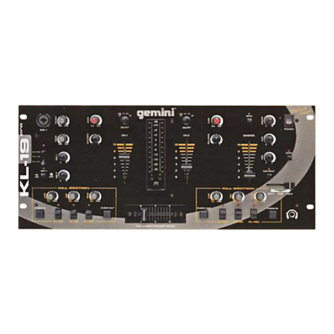 Gemini KL-19 User manual