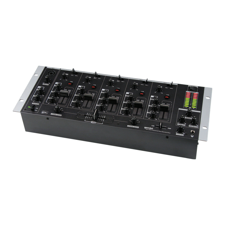 Gemini MM-3000 User manual