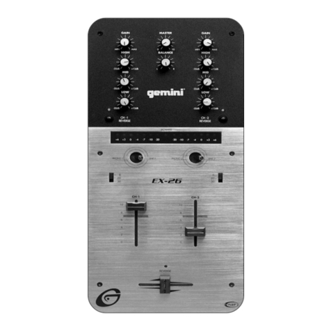 Gemini EX-26 User manual