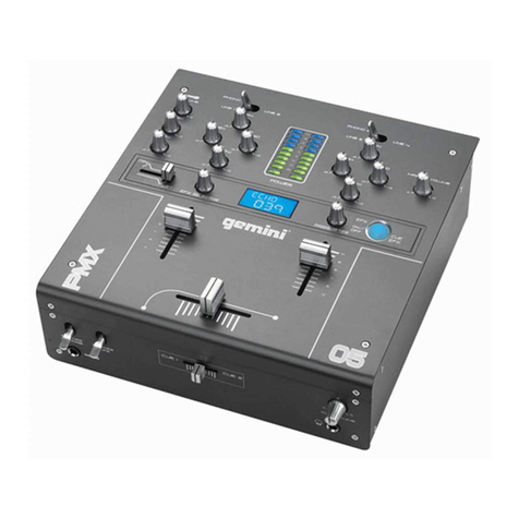Gemini PMX-05 User manual