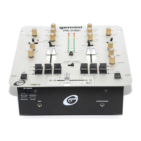 Gemini PS-540i User manual