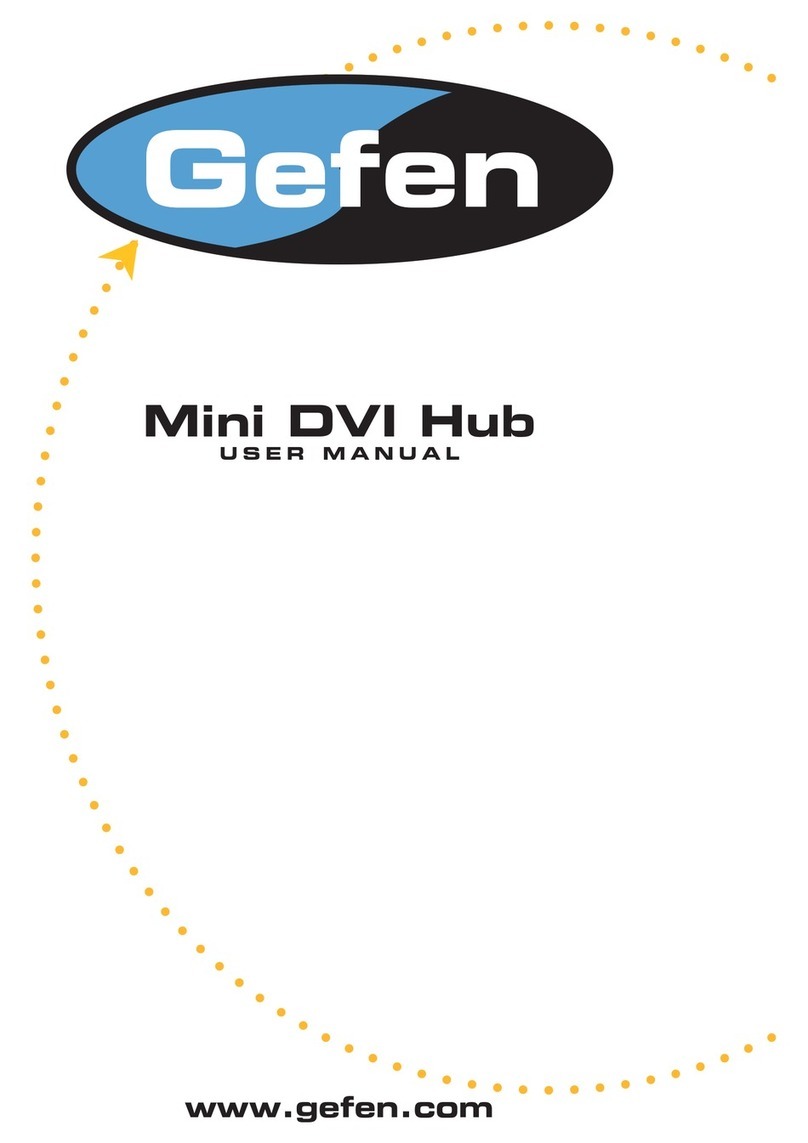 Gefen Pro DVI FM 2000 User manual
