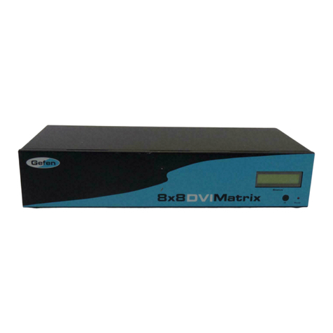 Gefen 8x8 EXT-DVI-848 User manual