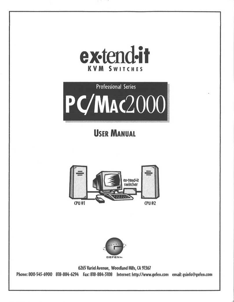Gefen PC User manual