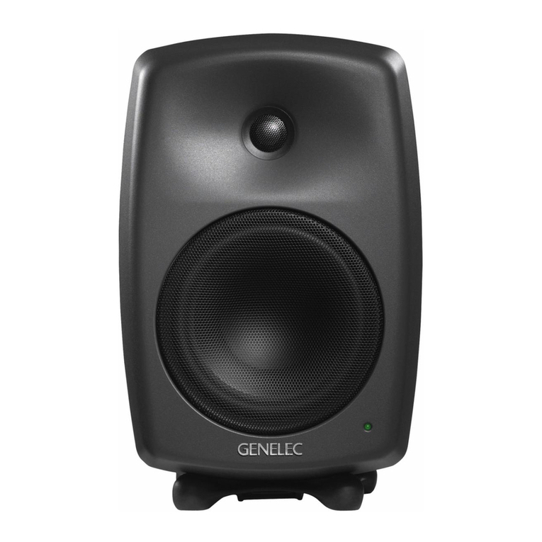Genelec 8040A User manual