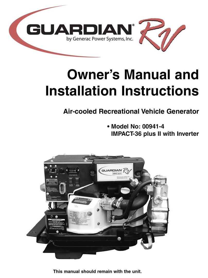 Generac Power Systems 00941-4 Service manual