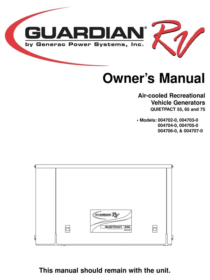 Generac Power Systems 004702-0, 004703-0, 004704-0, User manual Generac Power Systems 004702-0, 004703-0, 004704-0, User manual