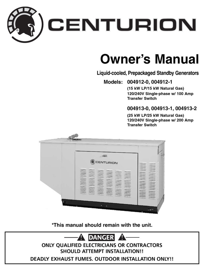 Generac Power Systems 004912-0, 004912-1, 004913-0, User manual Generac Power Systems 004912-0, 004912-1, 004913-0, User manual