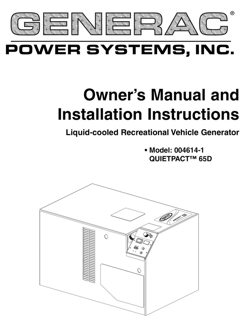 Generac Power Systems 004614-1 Installation instructions