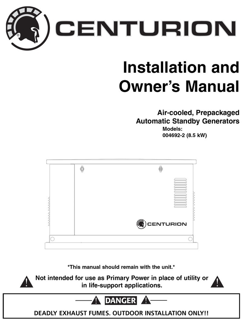 Generac Power Systems 004692-2 Installation instructions