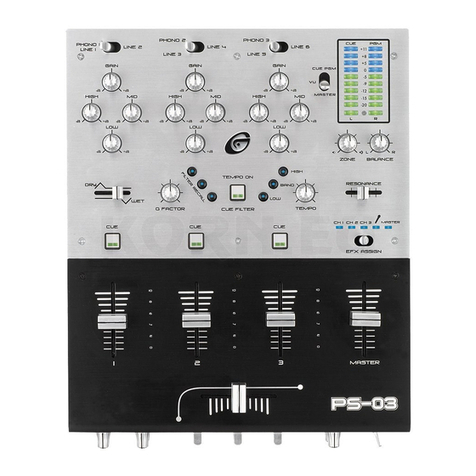 Gemini PS-03 User manual