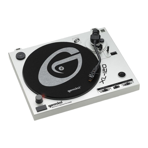 Gemini XL-120 MkII User manual