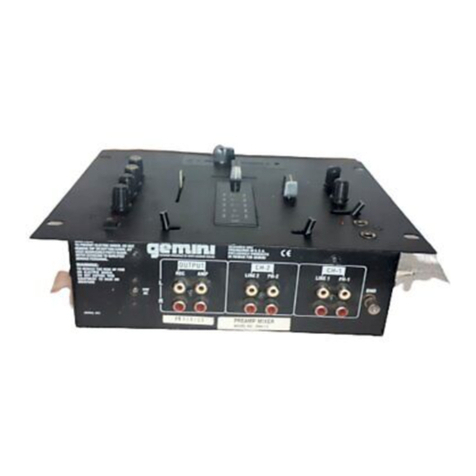 Gemini PDM-1008 User manual