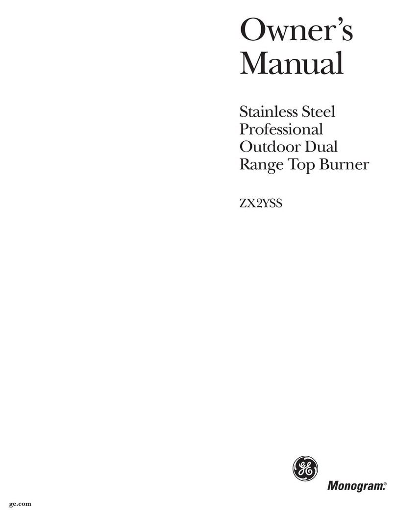 GE Monogram ZX2YSS User manual