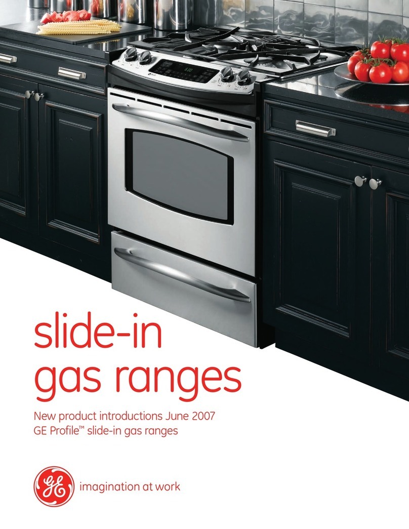 GE Profile PGS975 User manual