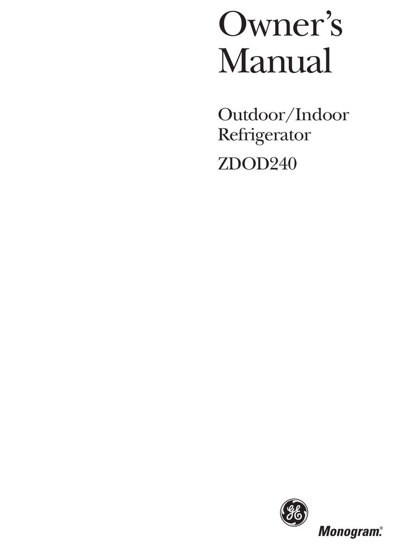 GE Monogram ZDOD240 User manual