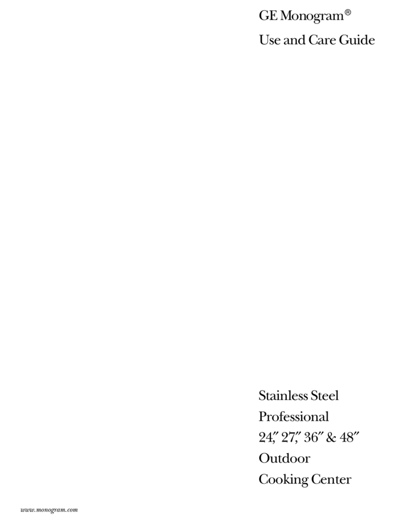 GE Profile 24 CustomStyle User manual