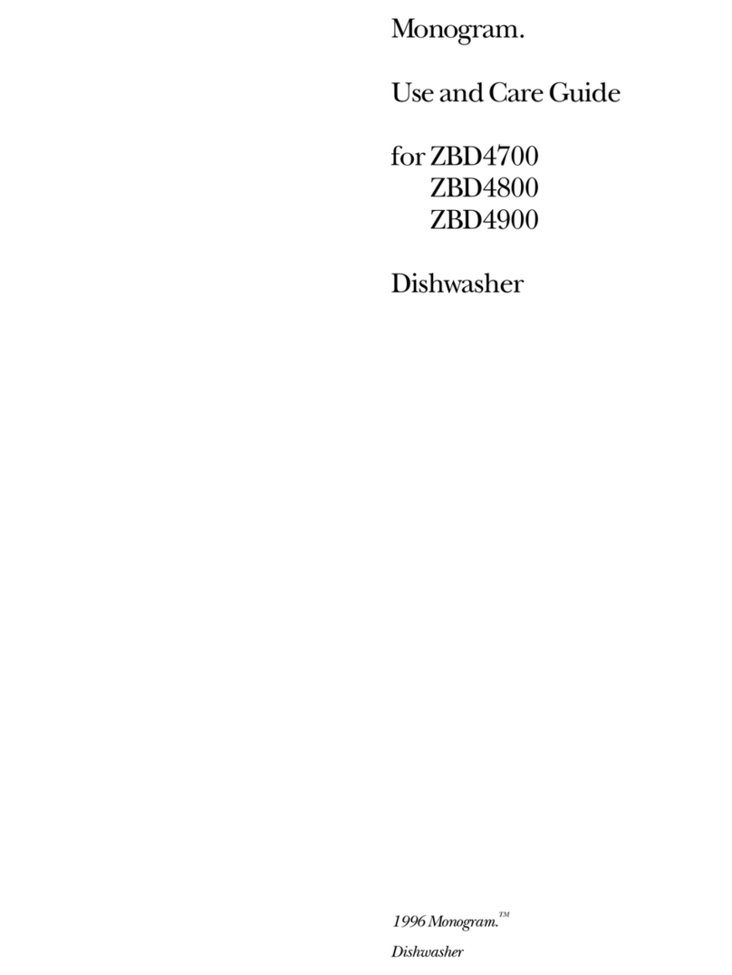 GE Monogram ZBD4700 User manual
