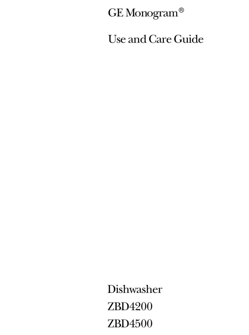 GE Monogram ZBD4200 User manual