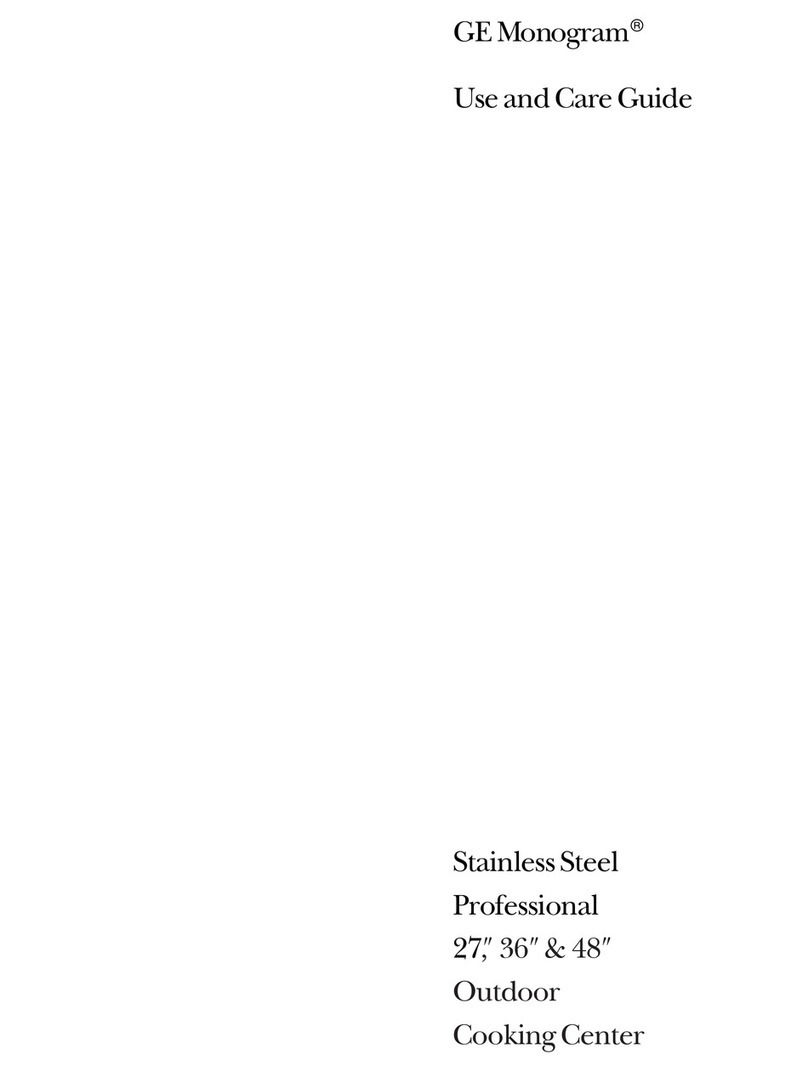 GE 36 Ceramic Cooktop User manual