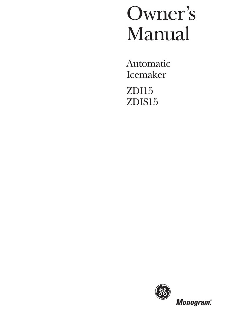 GE Monogram ZDI15 User manual GE Monogram ZDI15 User manual
