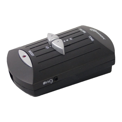 Geemarc In-Line Amplifier CLA30/40 User manual