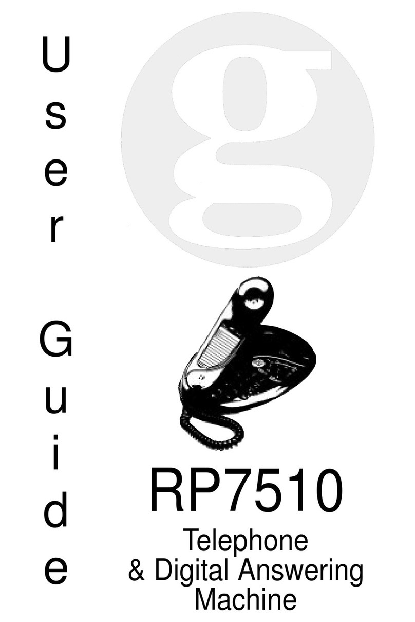 Geemarc RP7510 User manual