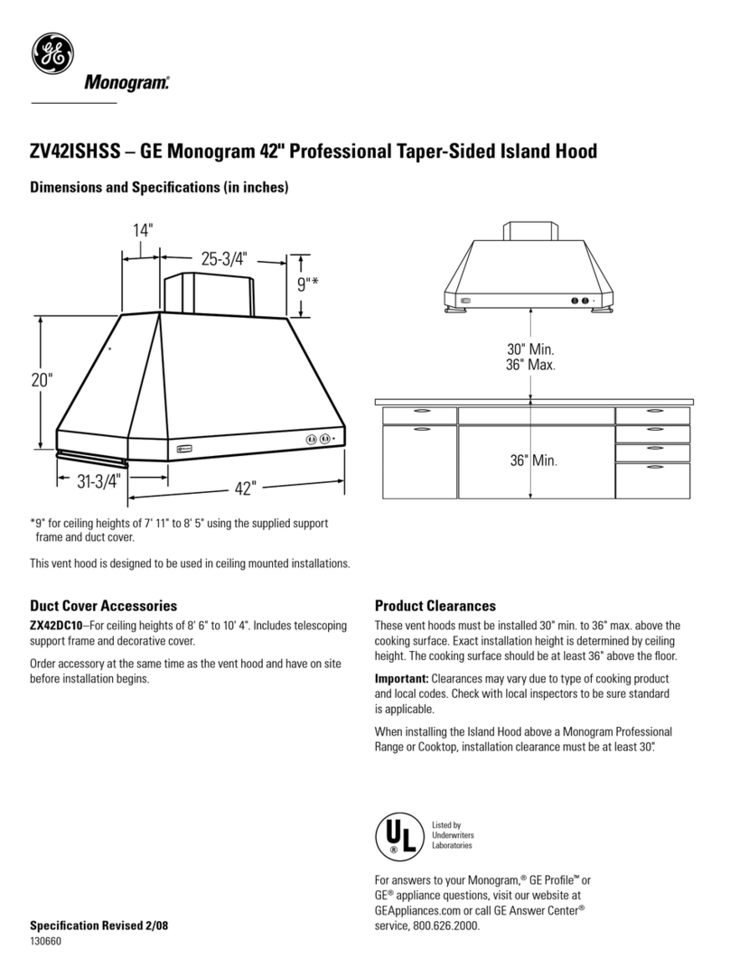 GE ZX42DC10 User guide GE ZX42DC10 User guide