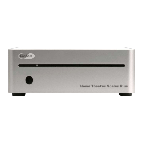 Gefen Home Theater Scaler PLUS User manual