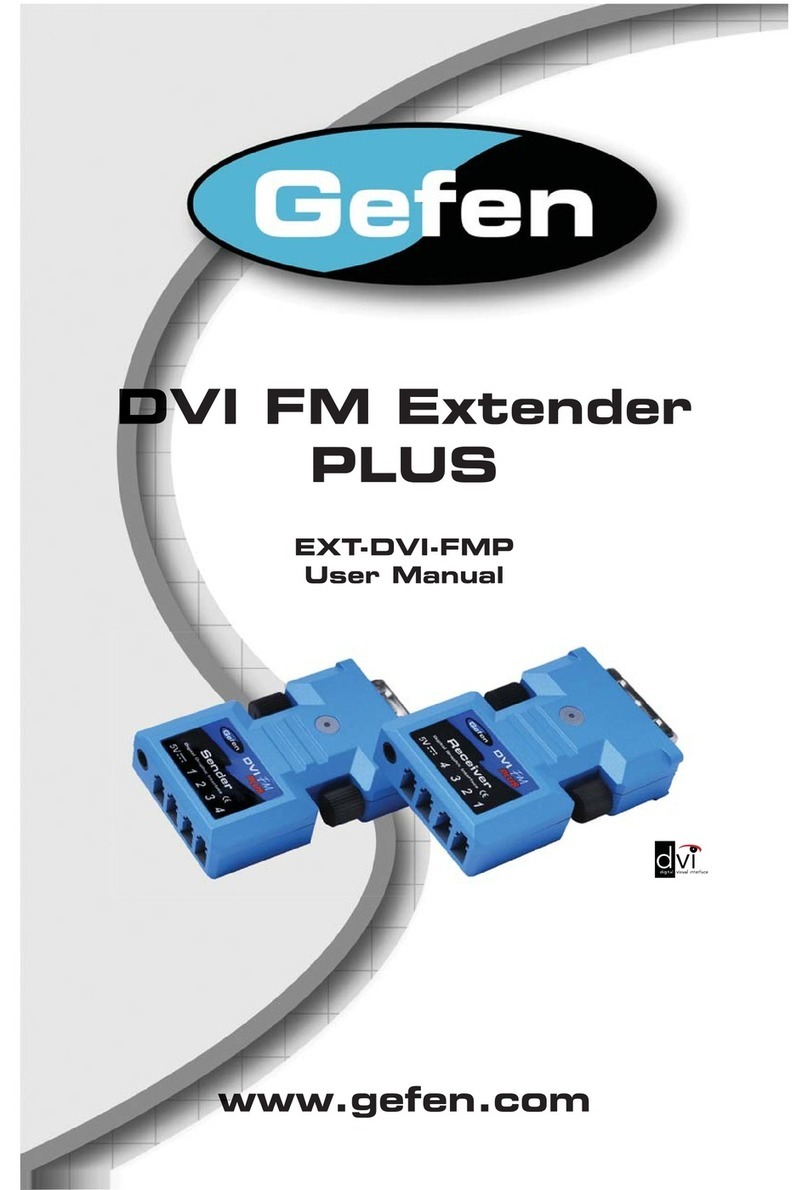 Gefen EXT-DVI-FMP.pub user manual