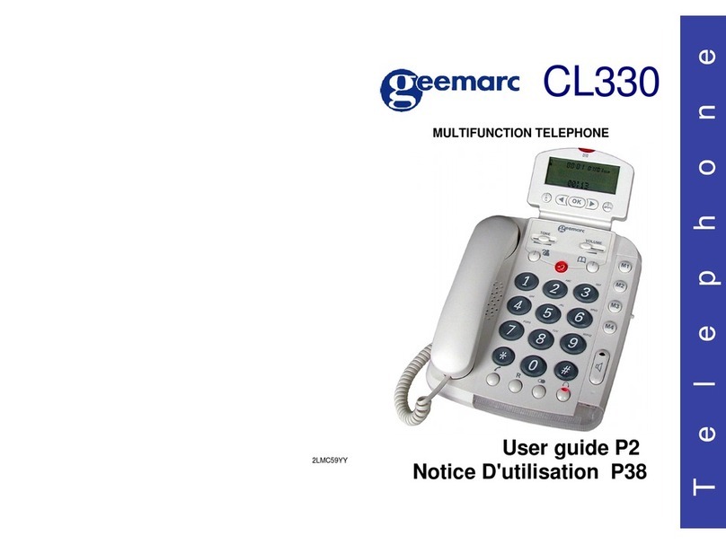 Geemarc CL330 User manual