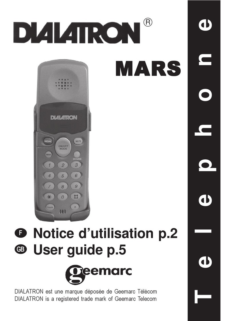Geemarc Dialatron user guide