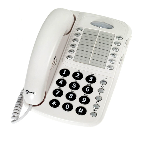 Geemarc CL1100 User manual