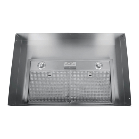 GE 36" CUSTOM HOOD INSERT ZVC36LSS Manual GE 36" CUSTOM HOOD INSERT ZVC36LSS Manual