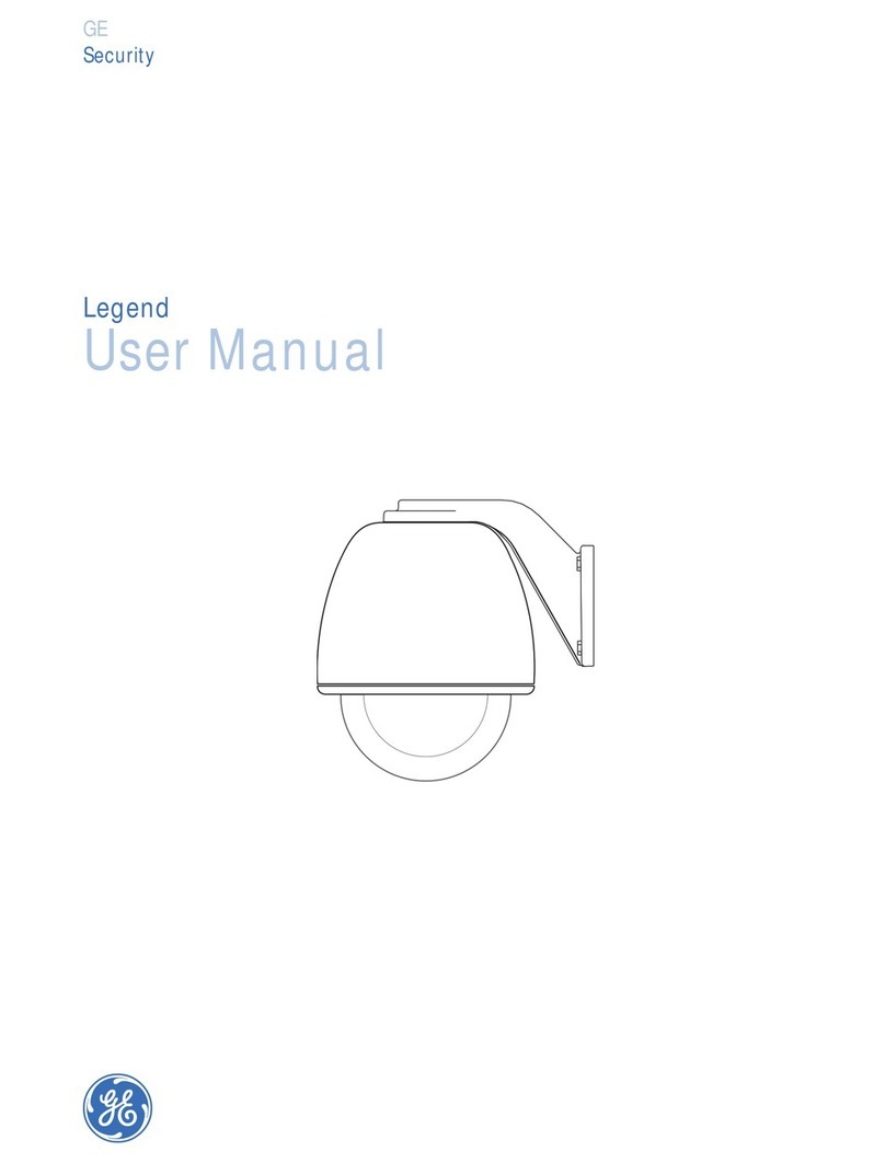 GE Security Security Lend Camera User manual GE Security Security Lend Camera User manual