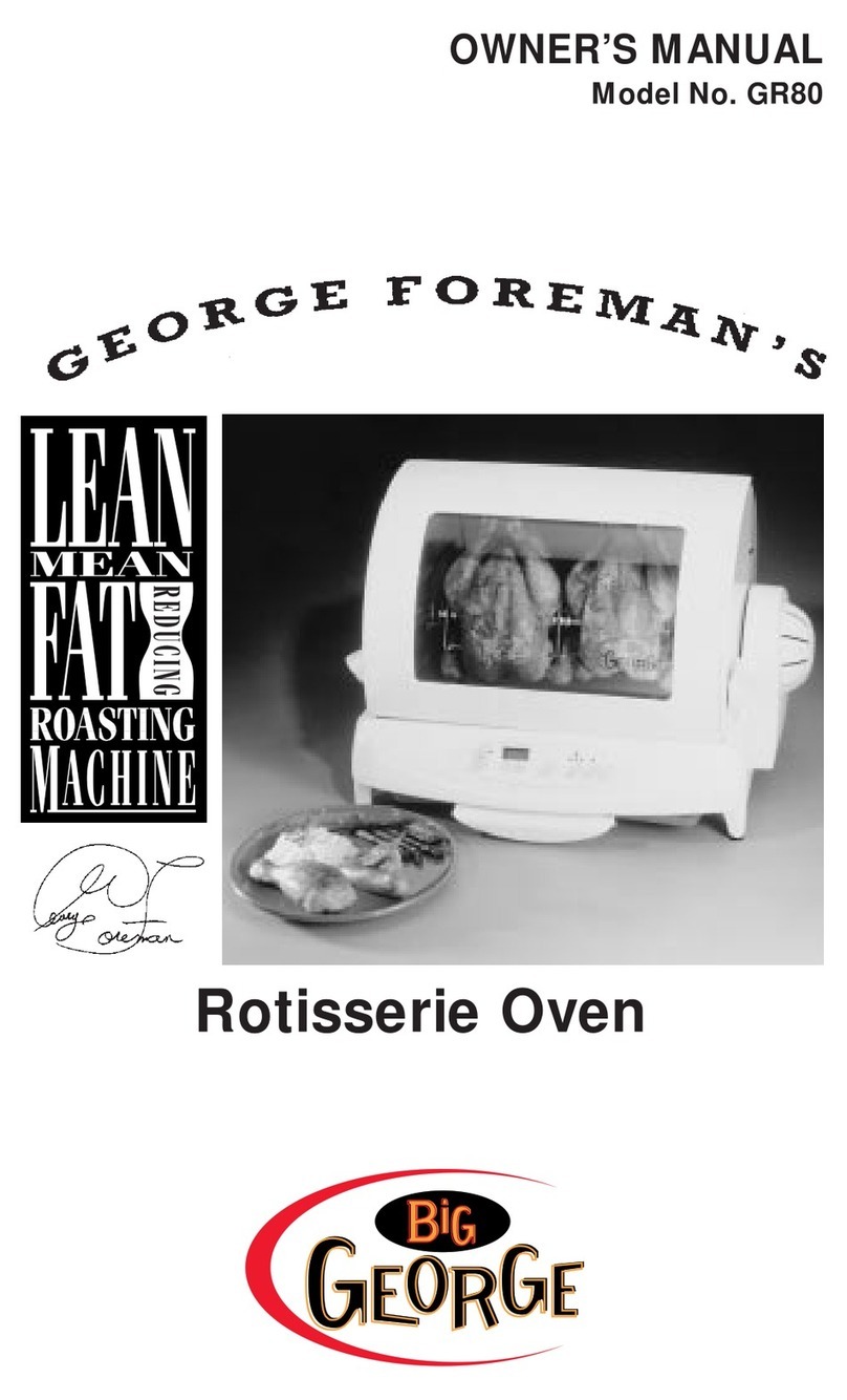 George Foreman GR80 owner's manual George Foreman GR80 owner's manual