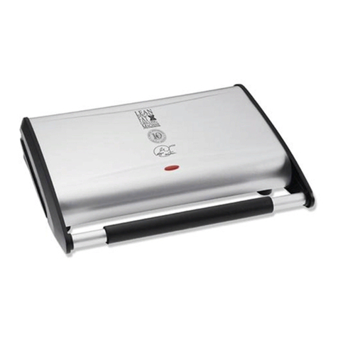 George Foreman GRV160S User manual