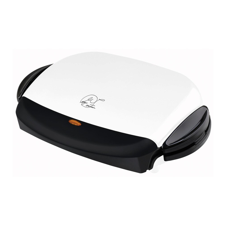 George Foreman GRP4 User manual