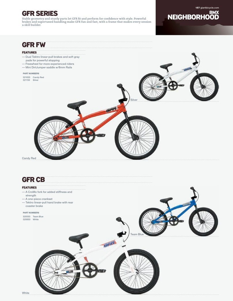 Giant GFR CB Owner's manual