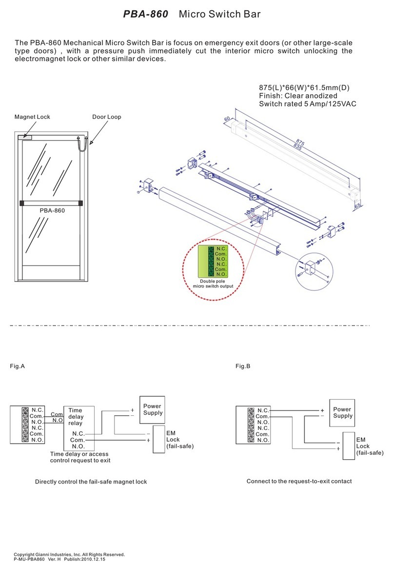 GEM PBA-860 User manual