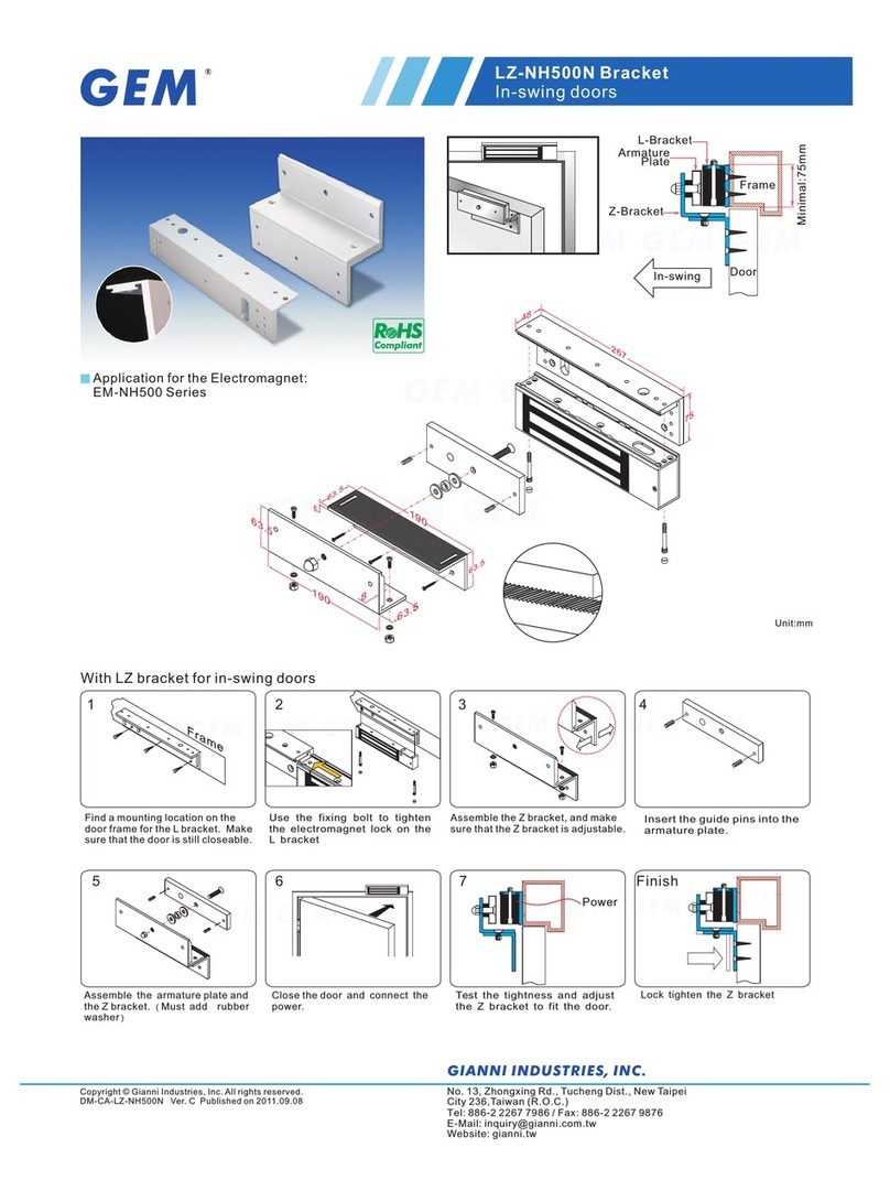 GEM LZ-NH500N User manual