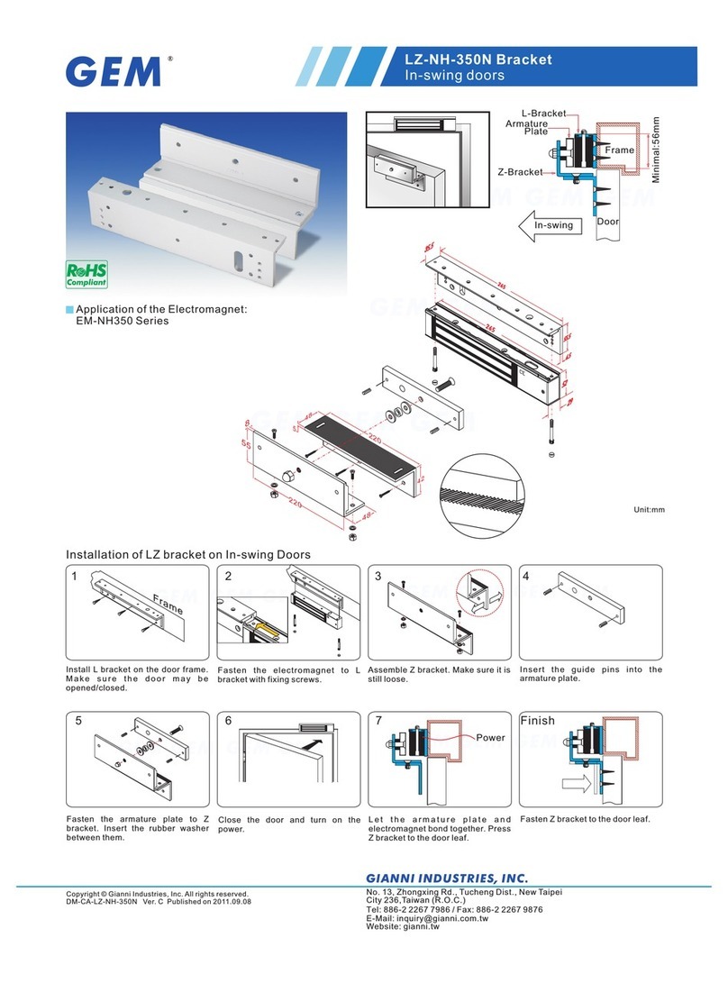 GEM LZ-NH-350N User manual