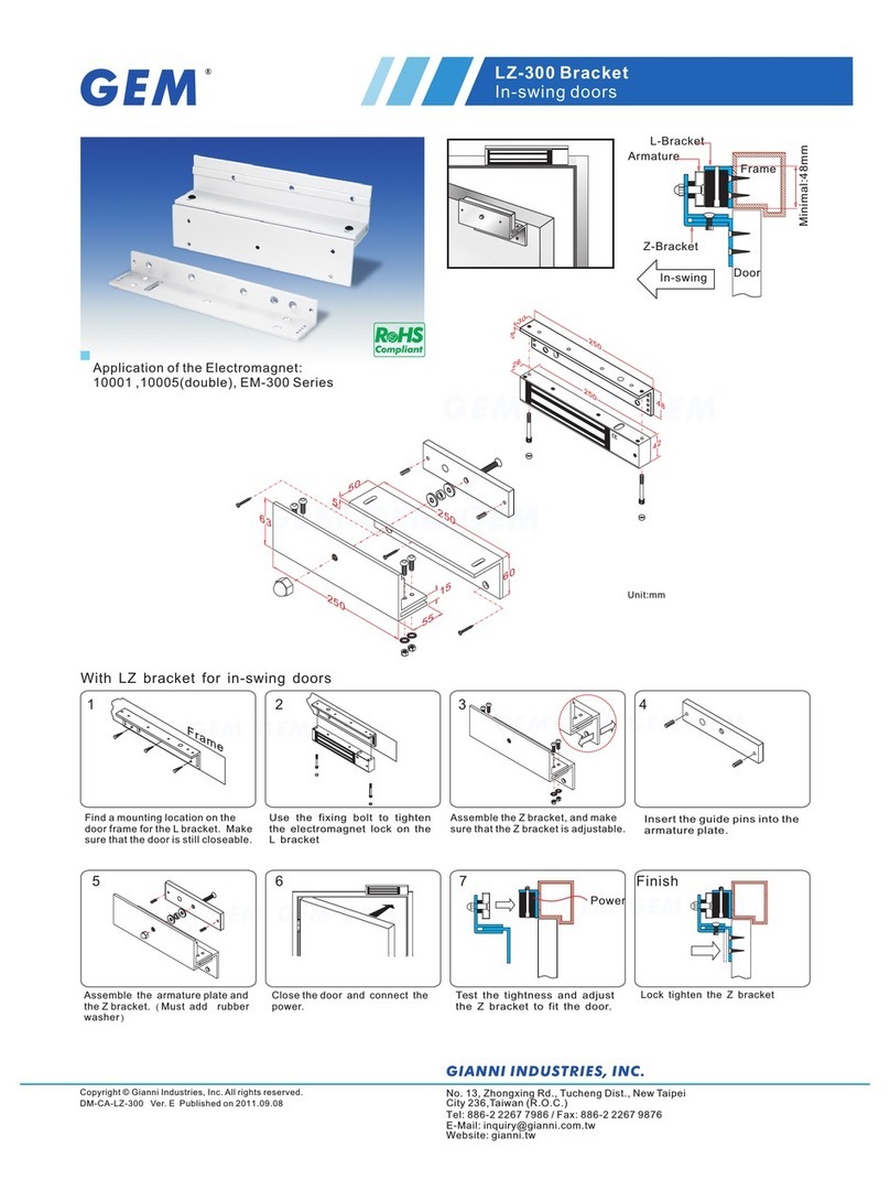 GEM LZ-300 User manual